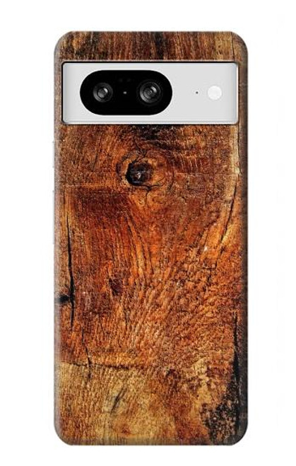 S1140 Bois graphique Etui Coque Housse pour Google Pixel 8