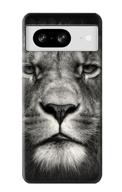 S1352 Lion Visage Etui Coque Housse pour Google Pixel 8