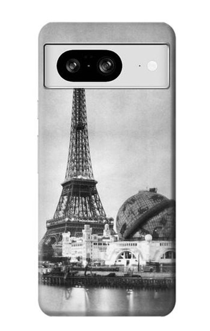 S2350 Vieille Tour Eiffel Paris Etui Coque Housse pour Google Pixel 8
