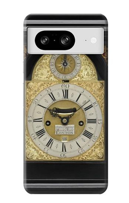 S3144 Support Antique Horloge Etui Coque Housse pour Google Pixel 8