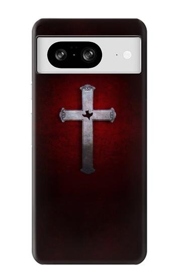 S3160 Croix chrétienne Etui Coque Housse pour Google Pixel 8