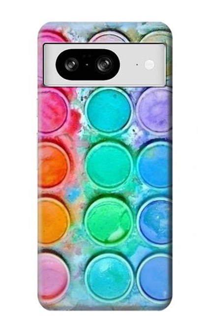 S3235 Mélange aquarelle Etui Coque Housse pour Google Pixel 8