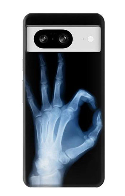 S3239 X-Ray Geste de la main OK Etui Coque Housse pour Google Pixel 8