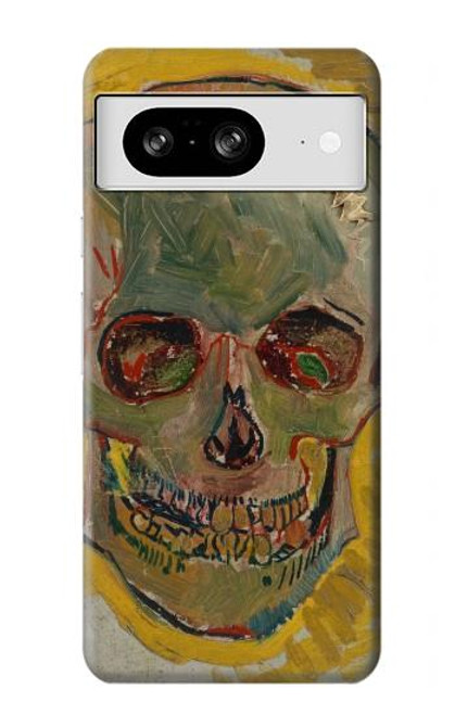 S3359 Vincent Van Gogh Crâne Etui Coque Housse pour Google Pixel 8