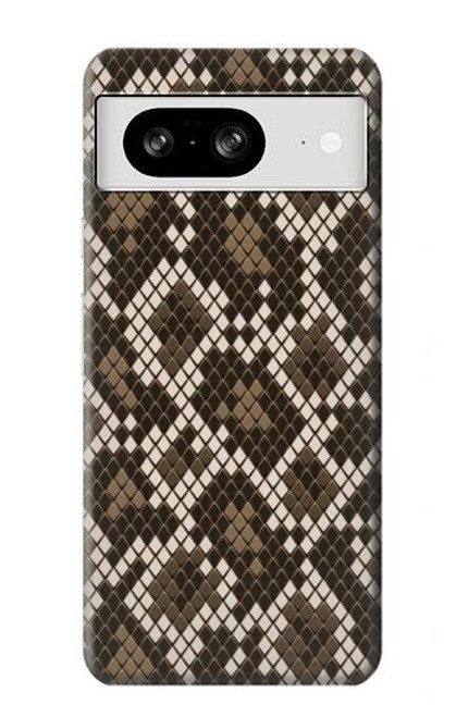 S3389 Seamless Serpent Motif graphique Peau Etui Coque Housse pour Google Pixel 8