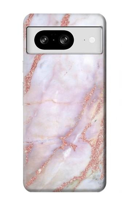 S3482 Imprimer Graphique marbre rose Etui Coque Housse pour Google Pixel 8