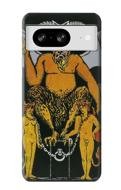 S3740 Carte de tarot le diable Etui Coque Housse pour Google Pixel 8