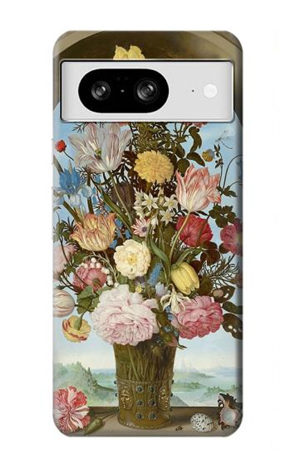 S3749 Vase de fleurs Etui Coque Housse pour Google Pixel 8