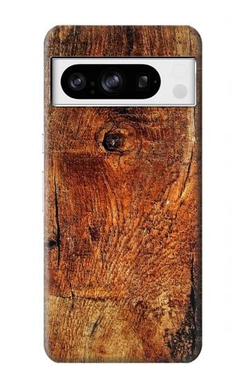 S1140 Bois graphique Etui Coque Housse pour Google Pixel 8 pro