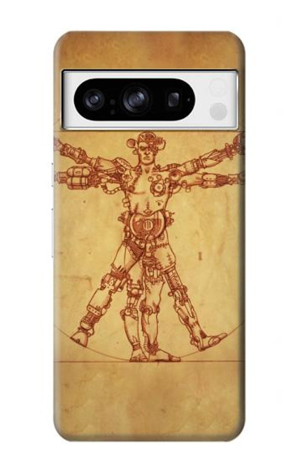 S1682 steampunk Frankenstein Etui Coque Housse pour Google Pixel 8 pro