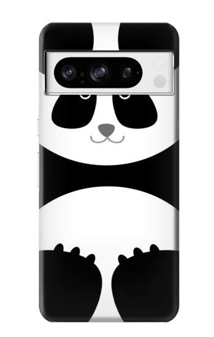 S2085 Panda minimaliste Etui Coque Housse pour Google Pixel 8 pro