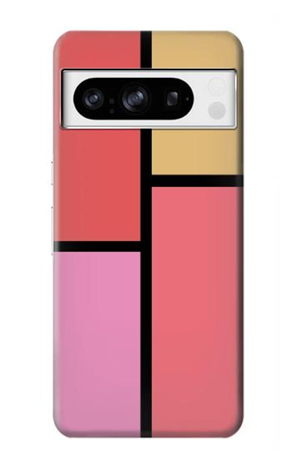S2795 Palette de joues couleur Etui Coque Housse pour Google Pixel 8 pro