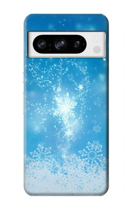 S2923 sortes Congelé neige Magie des Etui Coque Housse pour Google Pixel 8 pro