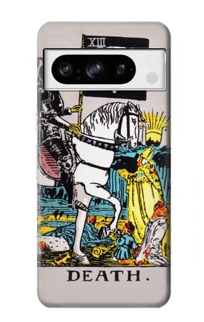 S3008 Mort de carte de tarot Etui Coque Housse pour Google Pixel 8 pro