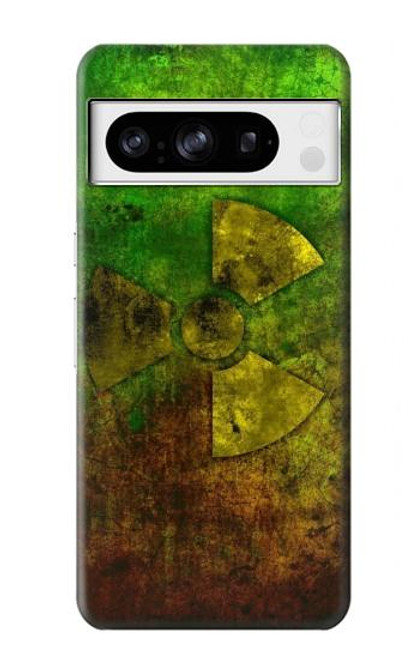 S3202 Symbole de danger radioactif nucléaire Etui Coque Housse pour Google Pixel 8 pro