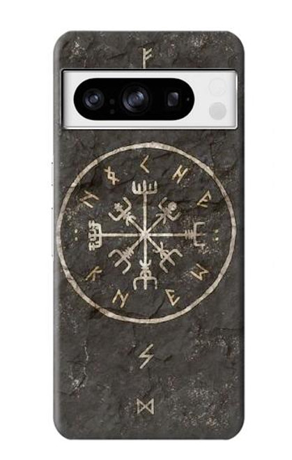 S3413 Ancient Norse Viking Symbole Etui Coque Housse pour Google Pixel 8 pro