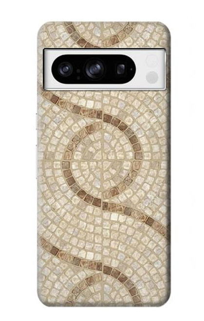 S3703 Carreaux de mosaïque Etui Coque Housse pour Google Pixel 8 pro