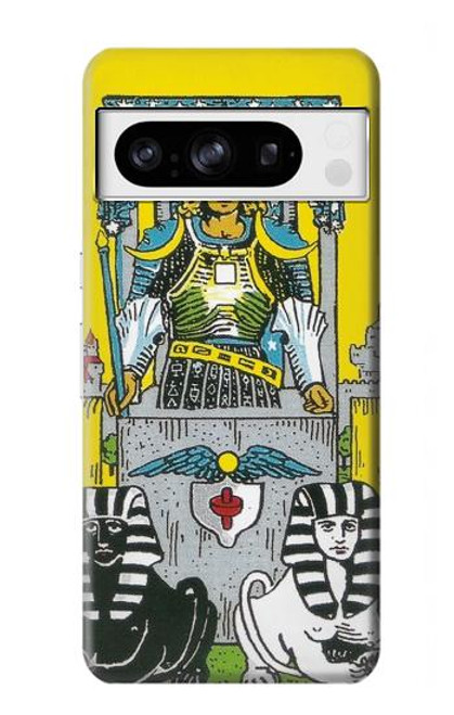 S3739 Carte de tarot le char Etui Coque Housse pour Google Pixel 8 pro