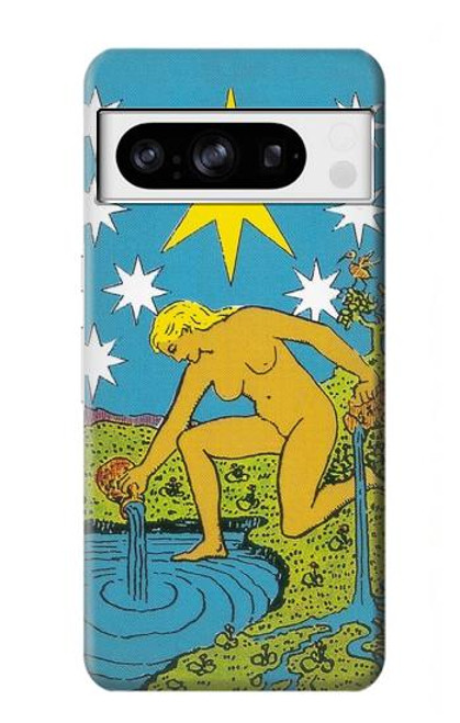 S3744 Carte de tarot l'étoile Etui Coque Housse pour Google Pixel 8 pro