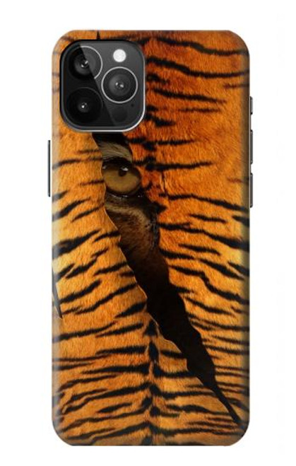 S3951 Marques de larme d'oeil de tigre Etui Coque Housse pour iPhone 12 Pro Max