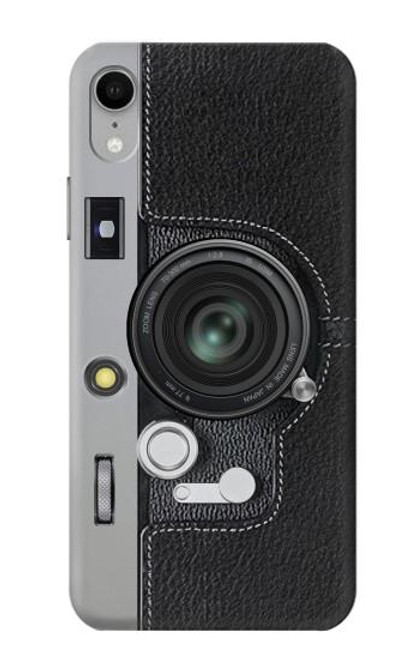 S3922 Impression graphique de l'obturateur de l'objectif de l'appareil photo Etui Coque Housse pour iPhone XR