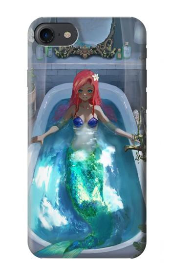 S3912 Jolie petite sirène Aqua Spa Etui Coque Housse pour iPhone 7, iPhone 8, iPhone SE (2020) (2022)