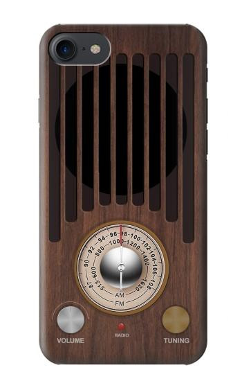 S3935 Graphique du tuner radio FM AM Etui Coque Housse pour iPhone 7, iPhone 8, iPhone SE (2020) (2022)
