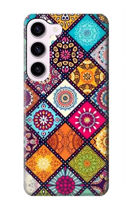 S3943 Motif Maldalas Etui Coque Housse pour Samsung Galaxy S23