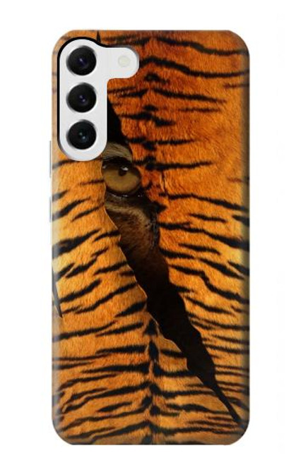 S3951 Marques de larme d'oeil de tigre Etui Coque Housse pour Samsung Galaxy S23 Plus