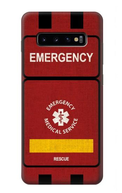 S3957 Service médical d'urgence Etui Coque Housse pour Samsung Galaxy S10 Plus
