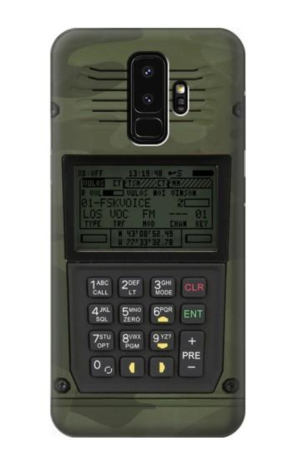 S3959 Impression graphique de la radio militaire Etui Coque Housse pour Samsung Galaxy S9 Plus