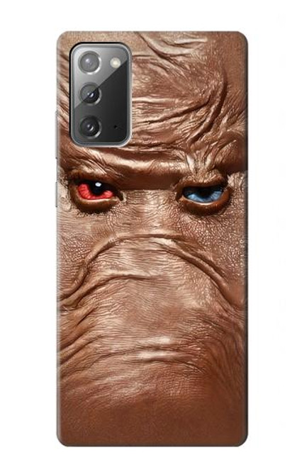 S3940 Peinture graphique Mad Face pour cuir Etui Coque Housse pour Samsung Galaxy Note 20