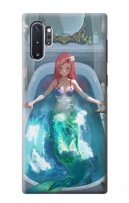 S3911 Jolie petite sirène Aqua Spa Etui Coque Housse pour Samsung Galaxy Note 10 Plus