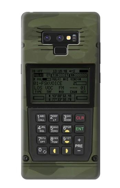 S3959 Impression graphique de la radio militaire Etui Coque Housse pour Note 9 Samsung Galaxy Note9