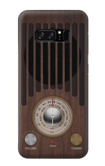 S3935 Graphique du tuner radio FM AM Etui Coque Housse pour Note 8 Samsung Galaxy Note8