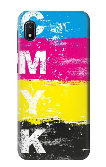 S3930 Clé jaune cyan magenta Etui Coque Housse pour Samsung Galaxy A10e