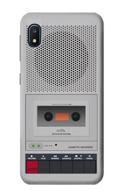 S3953 Graphique de lecteur de cassettes vintage Etui Coque Housse pour Samsung Galaxy A10e