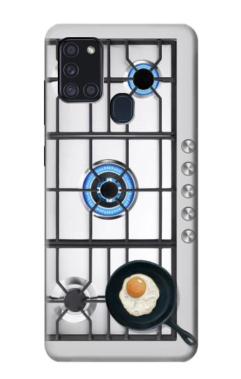 S3928 Cuisine graphique de cuisine Etui Coque Housse pour Samsung Galaxy A21s