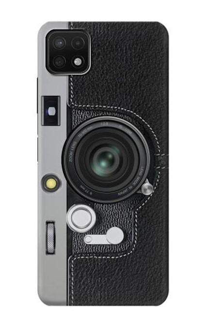 S3922 Impression graphique de l'obturateur de l'objectif de l'appareil photo Etui Coque Housse pour Samsung Galaxy A22 5G
