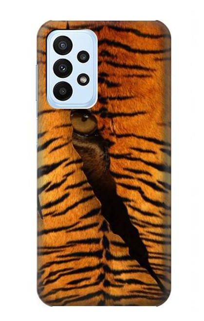 S3951 Marques de larme d'oeil de tigre Etui Coque Housse pour Samsung Galaxy A23