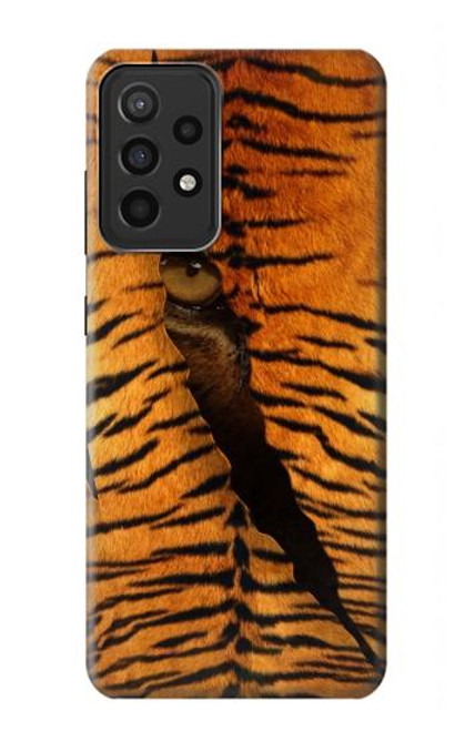 S3951 Marques de larme d'oeil de tigre Etui Coque Housse pour Samsung Galaxy A52s 5G