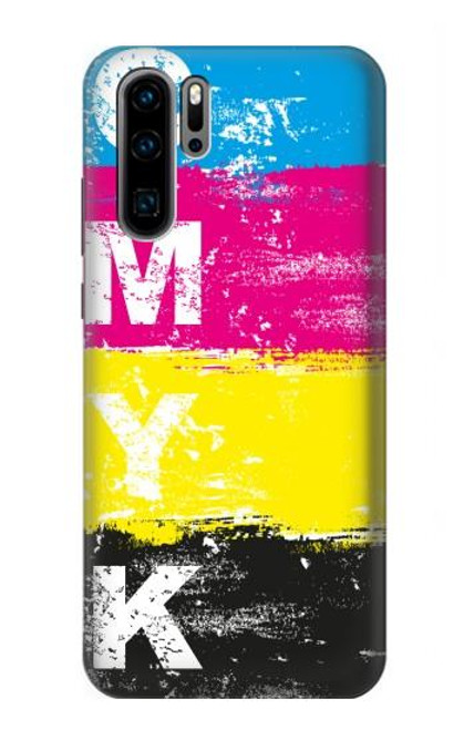 S3930 Clé jaune cyan magenta Etui Coque Housse pour Huawei P30 Pro