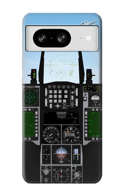 S3933 Avion de chasse OVNI Etui Coque Housse pour Google Pixel 8