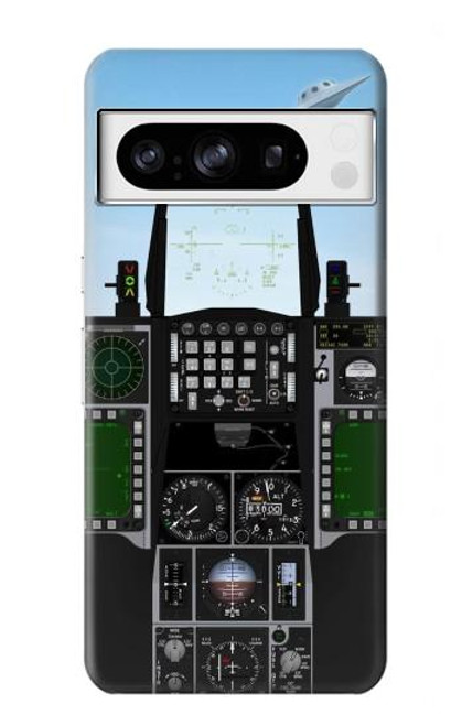 S3933 Avion de chasse OVNI Etui Coque Housse pour Google Pixel 8 pro