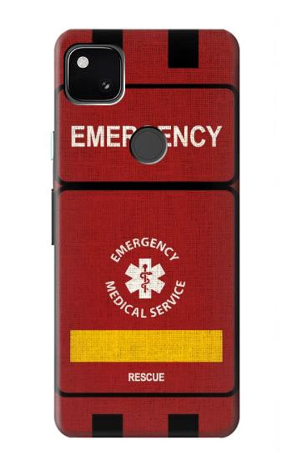 S3957 Service médical d'urgence Etui Coque Housse pour Google Pixel 4a