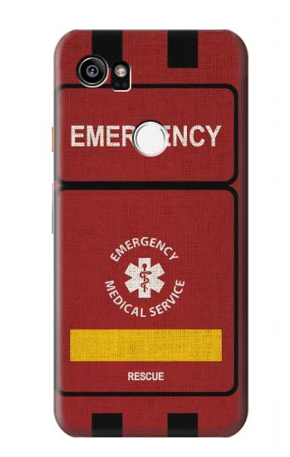 S3957 Service médical d'urgence Etui Coque Housse pour Google Pixel 2 XL