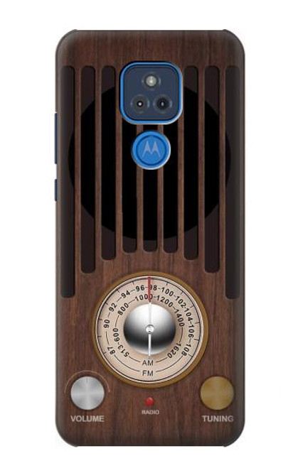 S3935 Graphique du tuner radio FM AM Etui Coque Housse pour Motorola Moto G Play (2021)