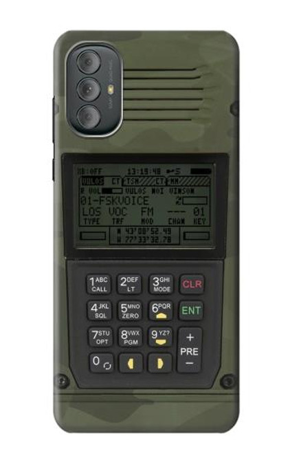 S3959 Impression graphique de la radio militaire Etui Coque Housse pour Motorola Moto G Power 2022, G Play 2023