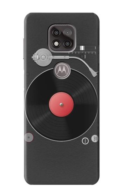 S3952 Graphique de tourne-disque vinyle tourne-disque Etui Coque Housse pour Motorola Moto G Power (2021)