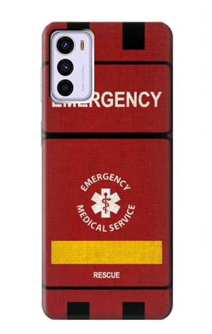 S3957 Service médical d'urgence Etui Coque Housse pour Motorola Moto G42